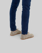 Detail Suede Oxford Shoes - Handcrafted Calf Leather Turkey | Bespoky