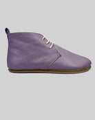 Top view Purple Ankle Boots - Handcrafted Calf Leather | Bespoky