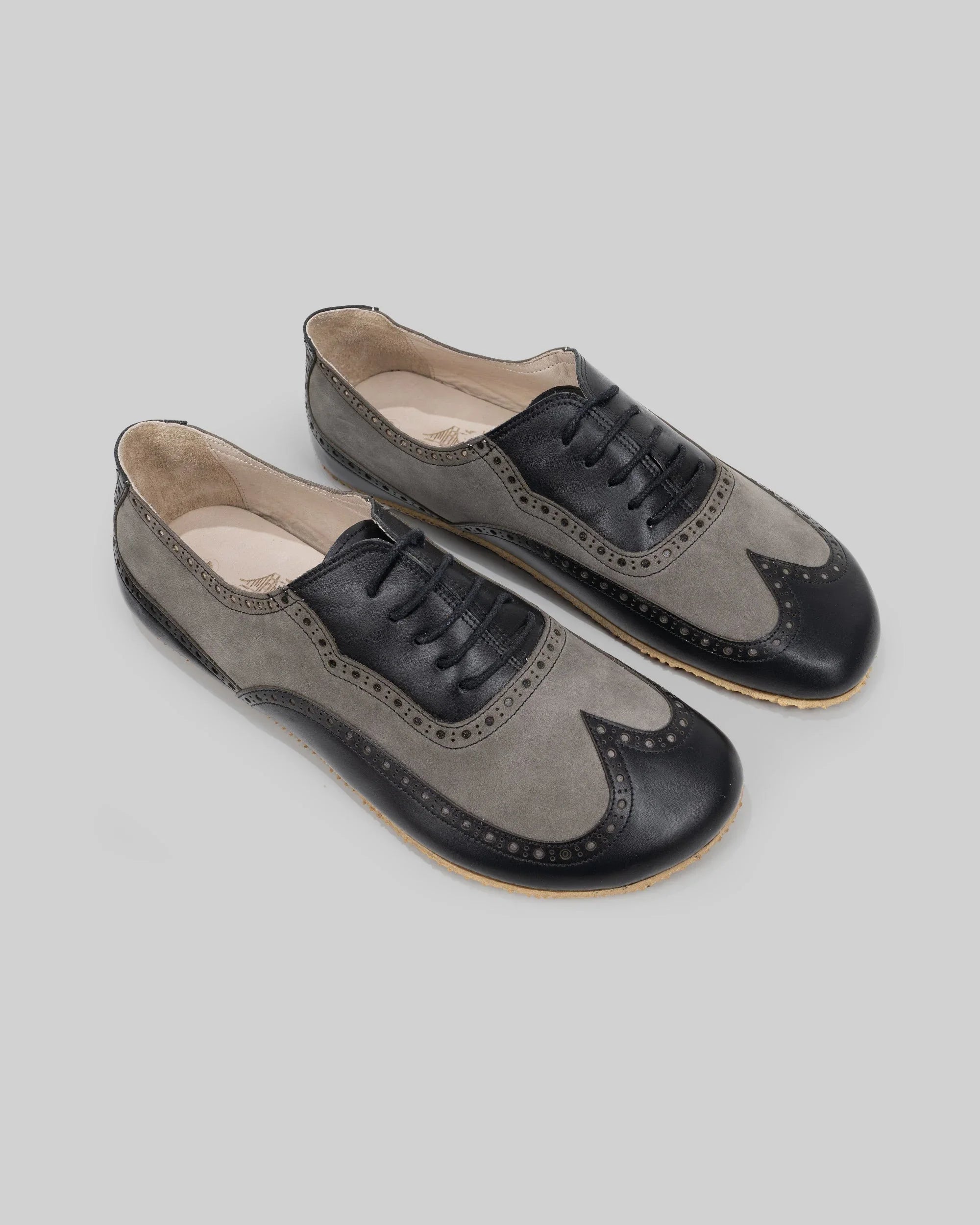 Men's Black Moccosin Shoes - Handcrafted Calf Leather Wide Toe Box | Bespoky