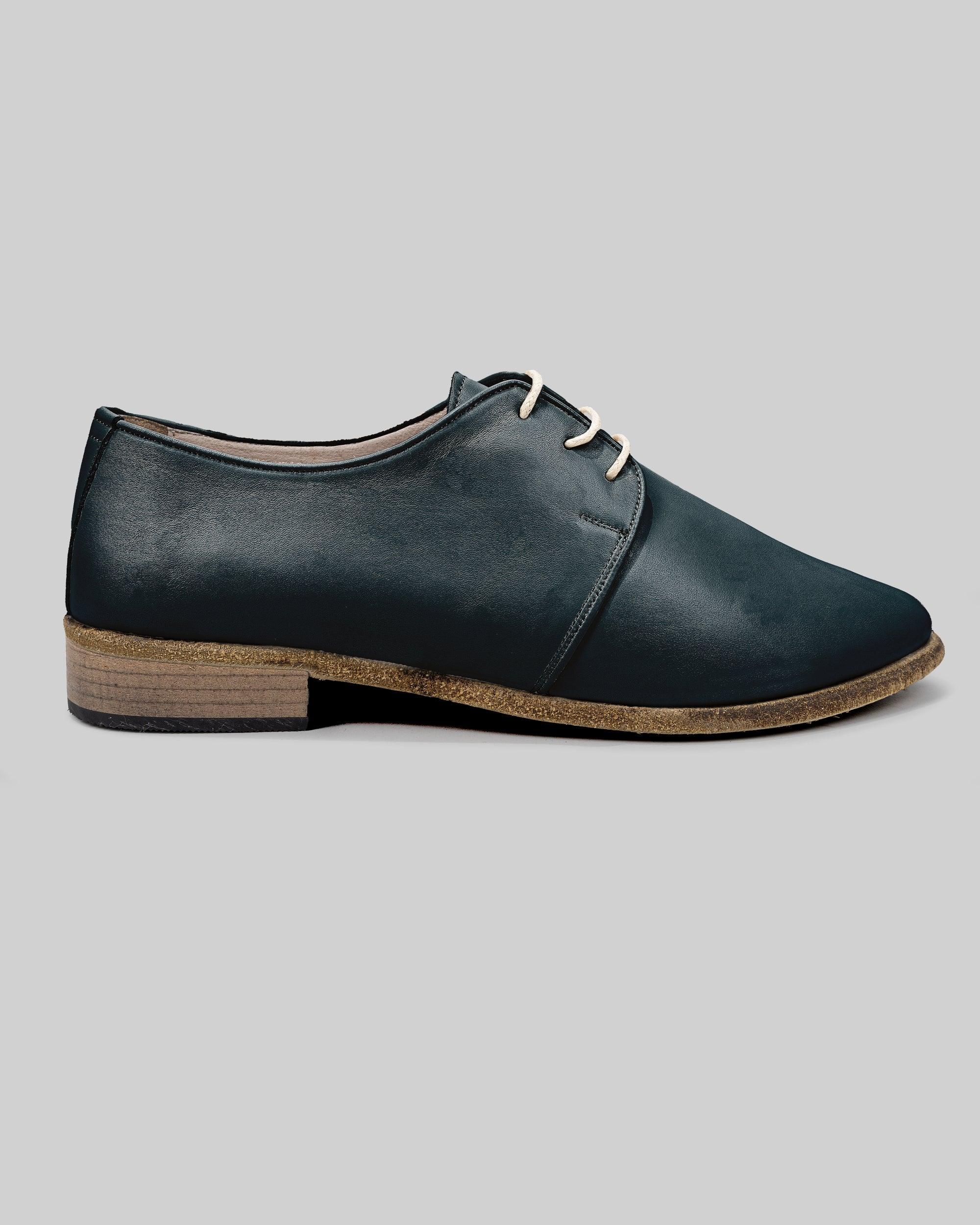 Pointed Oxford Shoes Women Dark Green | Calf Leather Wide | Bespoky Bespokyshoes Pointed Oxford Shoes Women Dark Green | Calf Leather Wide | Bespoky Bespokyshoes