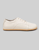 Detail Cream Barefoot Sneaker - Handcrafted Calf Leather Turkey | Bespoky