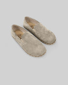 Women's Cream Barefoot Shoes - Handcrafted Calf Leather Wide Toe Box | Bespoky