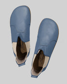 Top view Jean Blue Chelsea Boots - Handcrafted Calf Leather | Bespoky