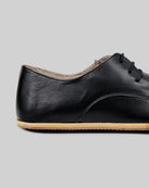 Top view Black Oxford Shoes - Handcrafted Calf Leather | Bespoky