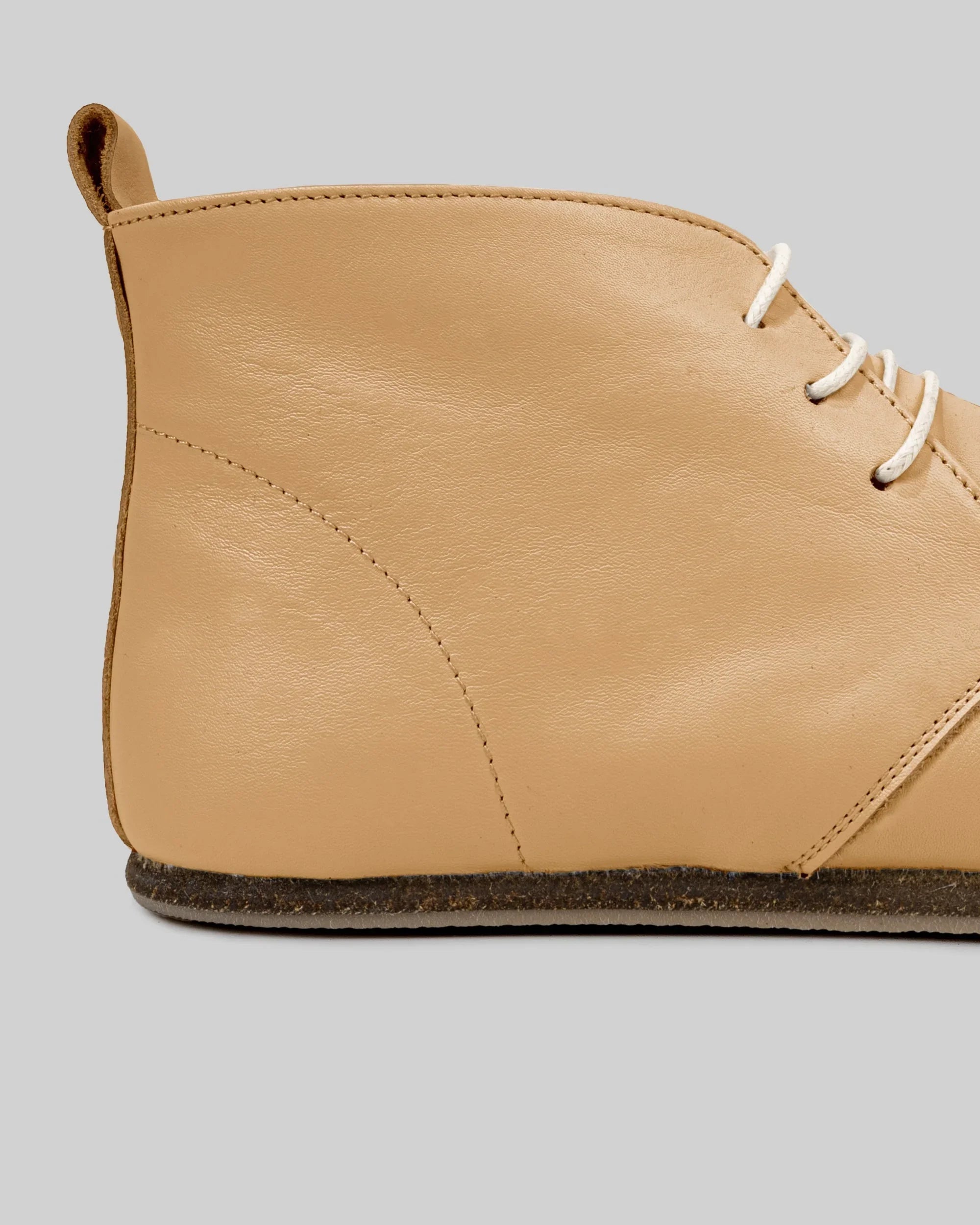Top view Melon Yellow Ankle Boots - Handcrafted Calf Leather | Bespoky