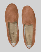 Top view Tan Yemeni Shoes - Handcrafted Calf Leather | Bespoky