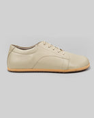 Detail Beige Barefoot Sneaker - Handcrafted Calf Leather Turkey | Bespoky