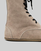Top view Beige Barefoot Boot - Handcrafted Calf Leather | Bespoky