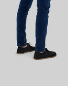 Top view Black Oxford Shoes - Handcrafted Calf Leather | Bespoky