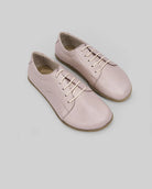 Women's Pink Barefoot Sneaker - Handcrafted Calf Leather Wide Toe Box | Bespoky
