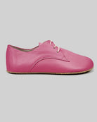Side view Fuchsia Oxford Shoes - Calf Leather Zero Drop | Bespoky