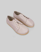 Men's Pink Barefoot Sneaker - Handcrafted Calf Leather Wide Toe Box | Bespoky