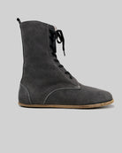 Side view Smoked Nubuck Barefoot Boot - Calf Leather Zero Drop | Bespoky