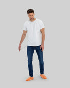 Back view Orange Oxford Shoes - Calf Leather Handcrafted | Bespoky