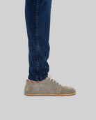 Pair Suede Barefoot Sneaker - Barefoot Wide Toe Calf Leather | Bespoky