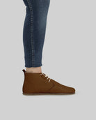 Sole detail Tan Ankle Boots - Zero Drop Calf Leather | Bespoky
