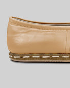 Detail Melon Yellow Yemeni Shoes - Handcrafted Calf Leather Turkey | Bespoky