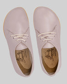 Side view Pink Oxford Shoes - Calf Leather Zero Drop | Bespoky