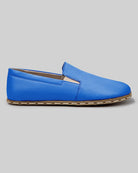 Back view Blue Barefoot Shoes - Calf Leather Handcrafted | Bespoky