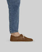 Back view Dark Tan Oxford Shoes - Calf Leather Handcrafted | Bespoky