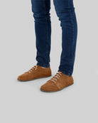 Detail Suede Barefoot Sneaker - Handcrafted Calf Leather Turkey | Bespoky