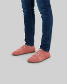 Detail Pink Barefoot Sneaker - Handcrafted Calf Leather Turkey | Bespoky