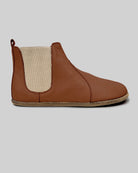 Close-up calf leather - Dark Brown Chelsea Boots Detail | Bespoky
