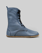 Pair Jean Blue Barefoot Boot - Barefoot Wide Toe Calf Leather | Bespoky