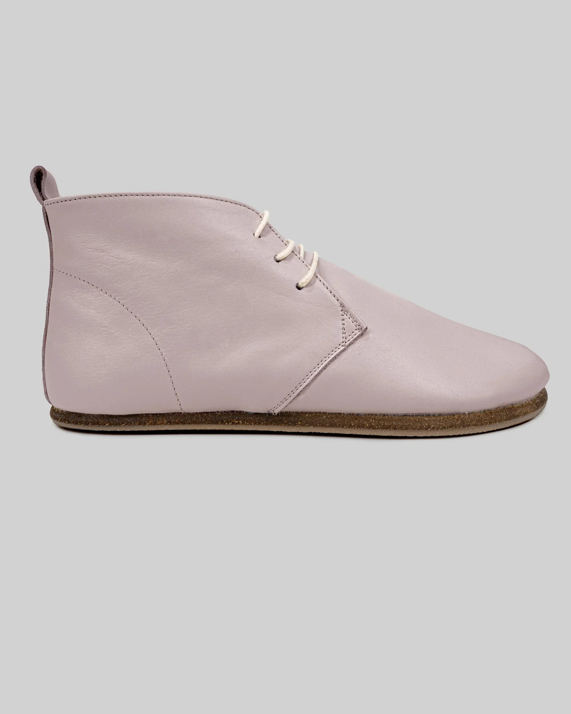 Top view Pink Ankle Boots - Handcrafted Calf Leather | Bespoky