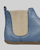 Sole detail Jean Blue Chelsea Boots - Zero Drop Calf Leather | Bespoky