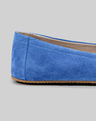 Top view Blue Ballet Flats - Handcrafted Calf Leather | Bespoky