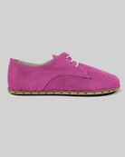 Side view Pink Oxford Shoes - Calf Leather Zero Drop | Bespoky