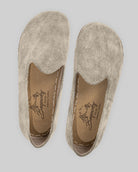 Side view Cream Barefoot Yemeni - Calf Leather Zero Drop | Bespoky