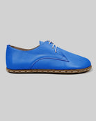 Back view Blue Oxford Shoes - Calf Leather Handcrafted | Bespoky